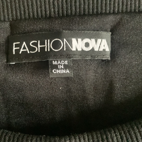 Fashion Nova Embellished It’s My Birthday Sequin Shirt Dres - Picture 14 of 16